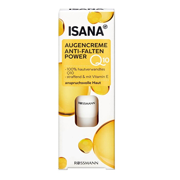 Isana Q10 Eye Contour Cream Anti Wrinkle 15 ml - Chivela