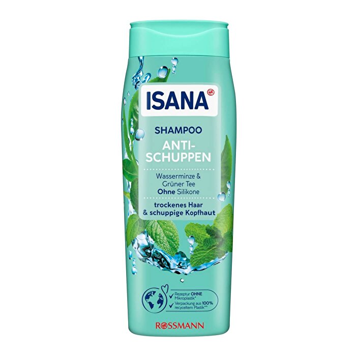 Isana Shampoo Water Mint and Aventurine 300 ml - Chivela