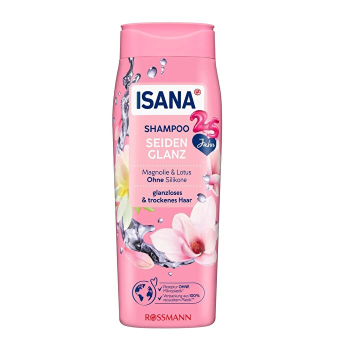 Isana Shampoo Silky Shine Magnolia and Lotus 300 ml - Chivela