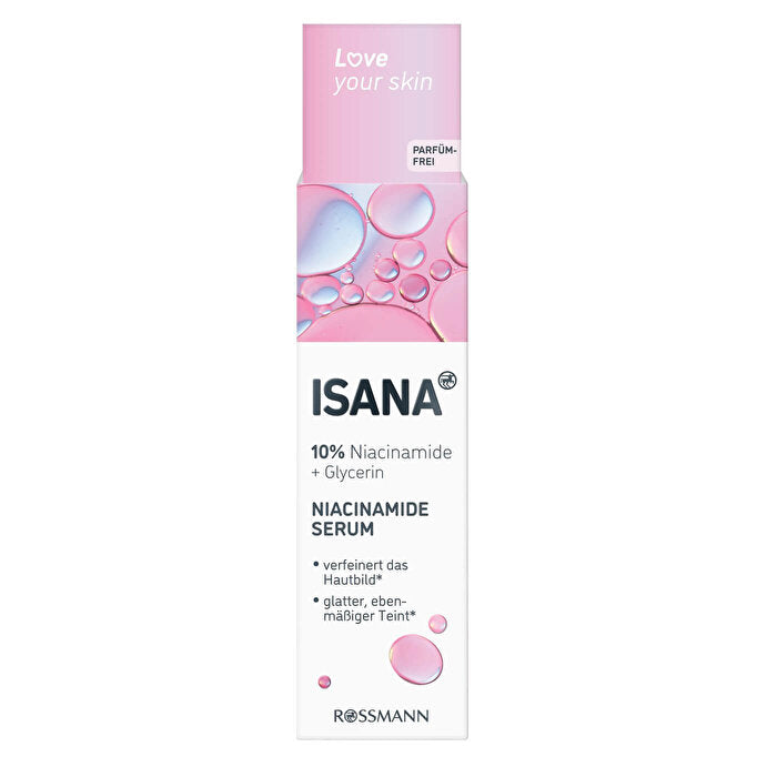 Isana Niacinamide Serum Love Your Skin 30 ml - Chivela