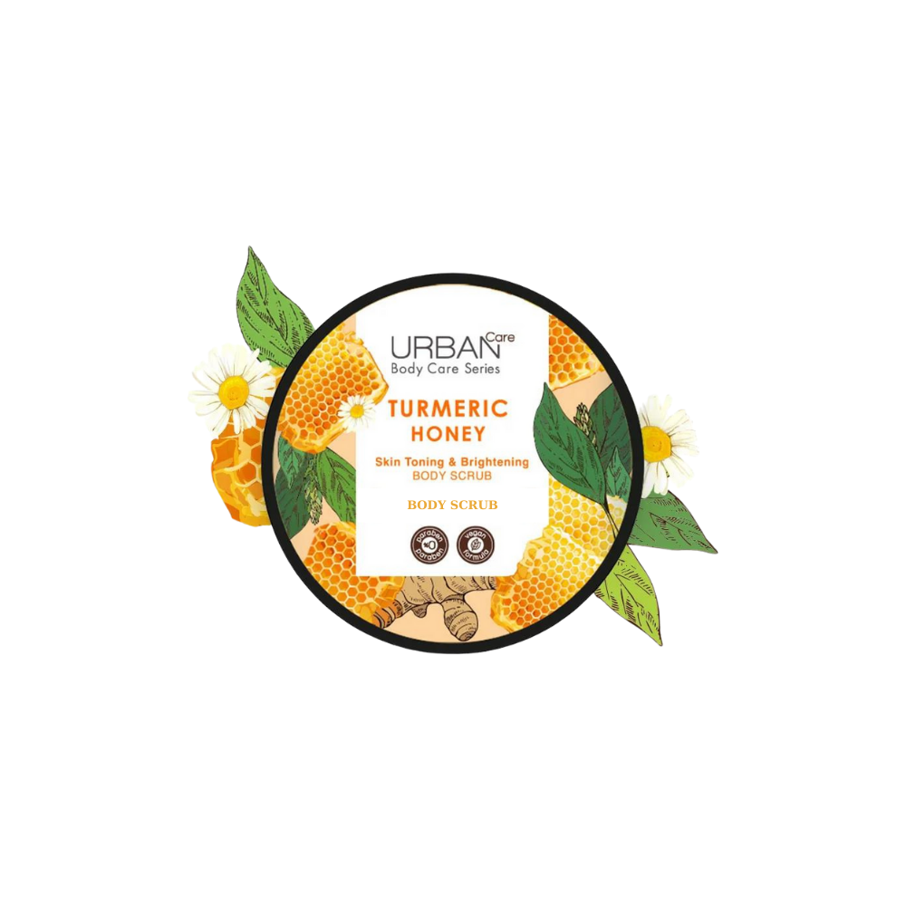 Urban Care Body Scrub Turmeric Honey 200 ml - Chivela