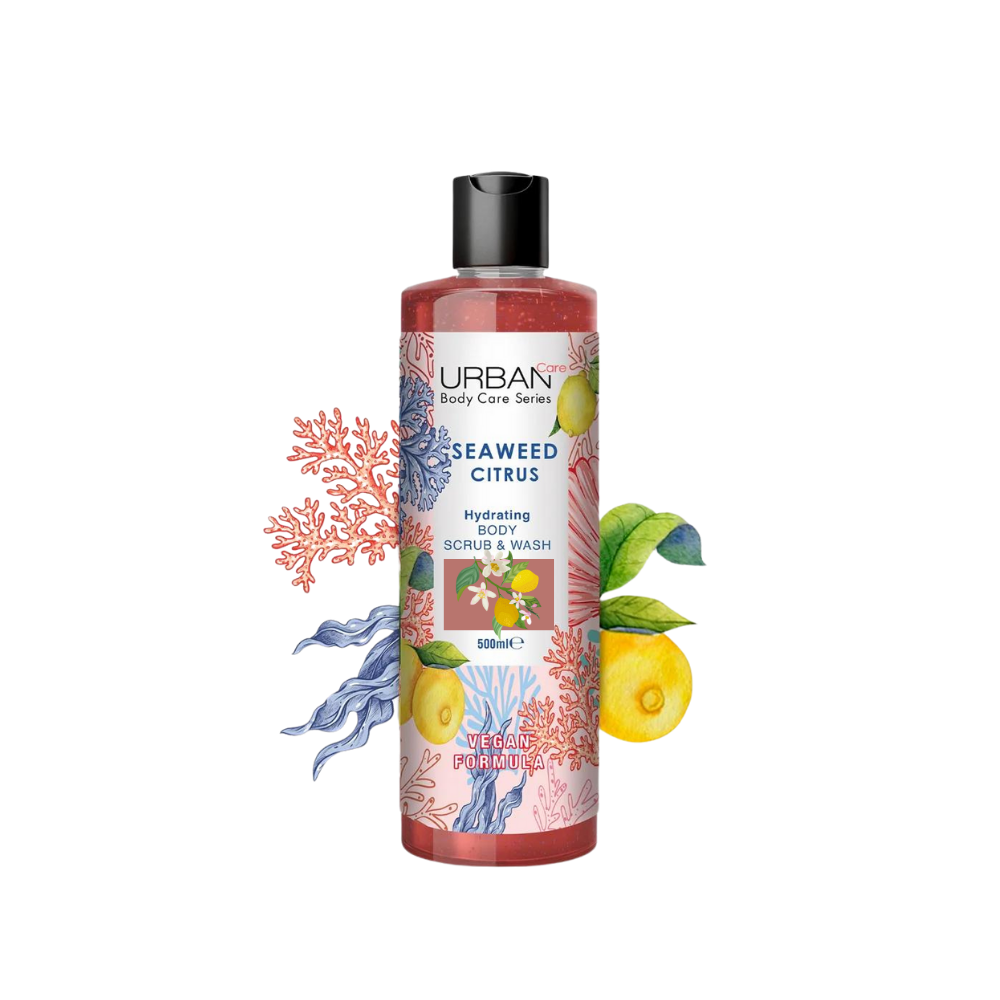 Urban Care Seaweed Citrus Exfoliating Shower Gel 500 ml - Chivela