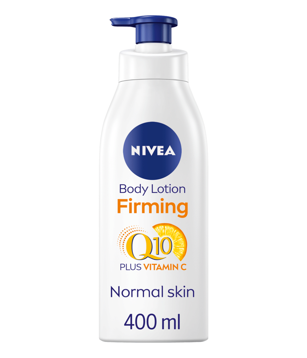 Nivea Q10 + Vitamin C Firming Body Lotion for Normal Skin 400ml / 13.5 fl oz 4005808237548