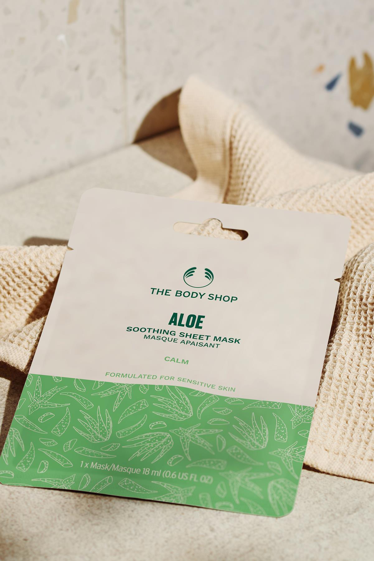 The Body Shop Aloe Paper Mask - Chivela