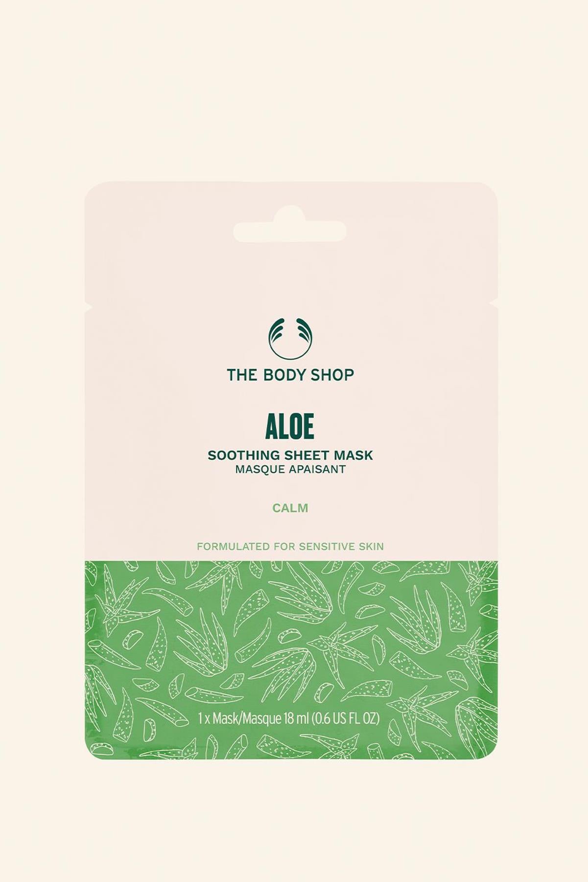 The Body Shop Aloe Paper Mask - Chivela