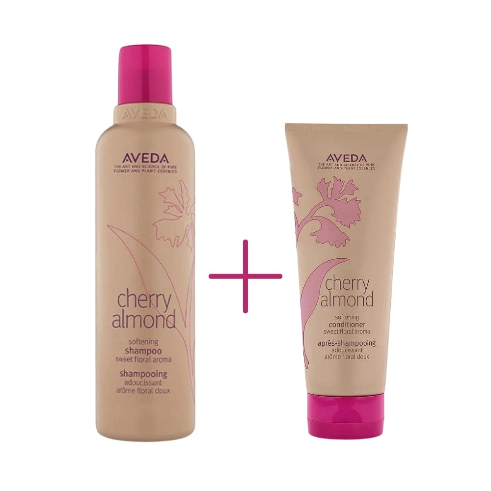 Aveda Cherry Almond Softening Shampoo 250ml & Cherry Almond Smoothing Conditioner 200 ml 715936236576