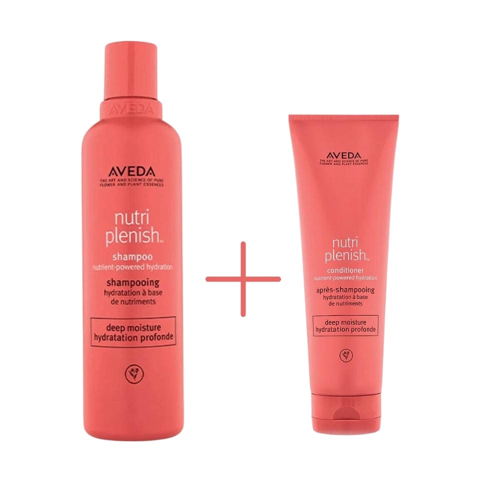 Aveda Nutriplenish Shampoo Deep Moisture 250 ml &  Nutriplenish Deep Moisture Conditioner 250 ml 715936236613