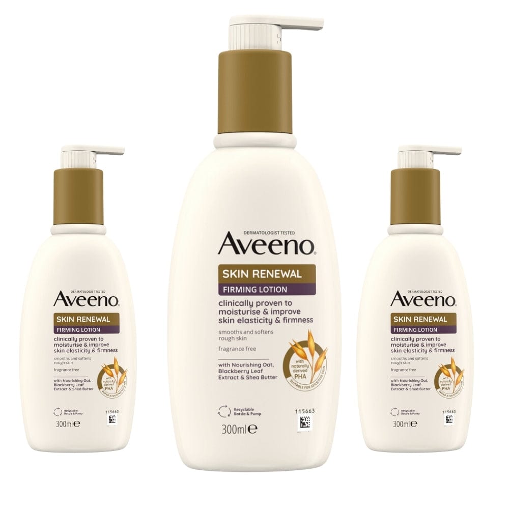 Aveeno Skin Renewal Firming Lotion 300 ml -3 Pack 715936229950