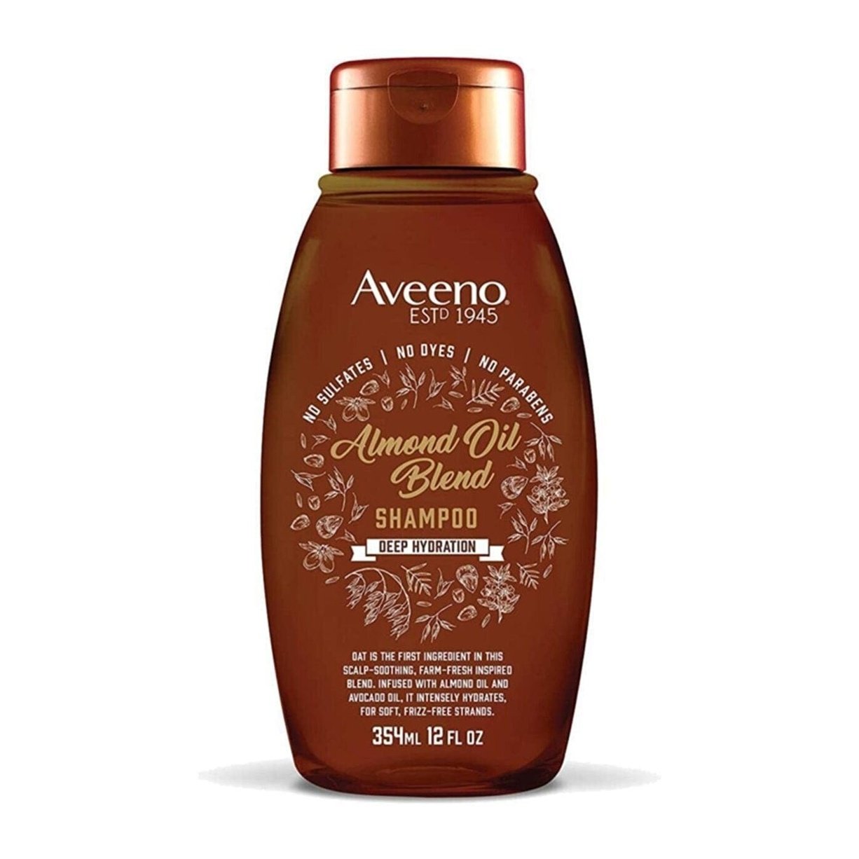 Aveeno Almond Oil Blend Shampoo 354ml 052800673182