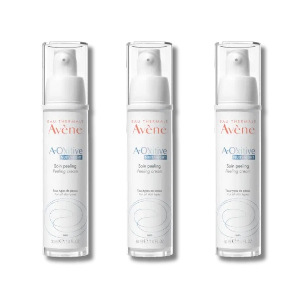 Avene A-Oxitive Anti-Aging Exfoliating Night Peeling Cream 30ml -3 Pack 715936239812