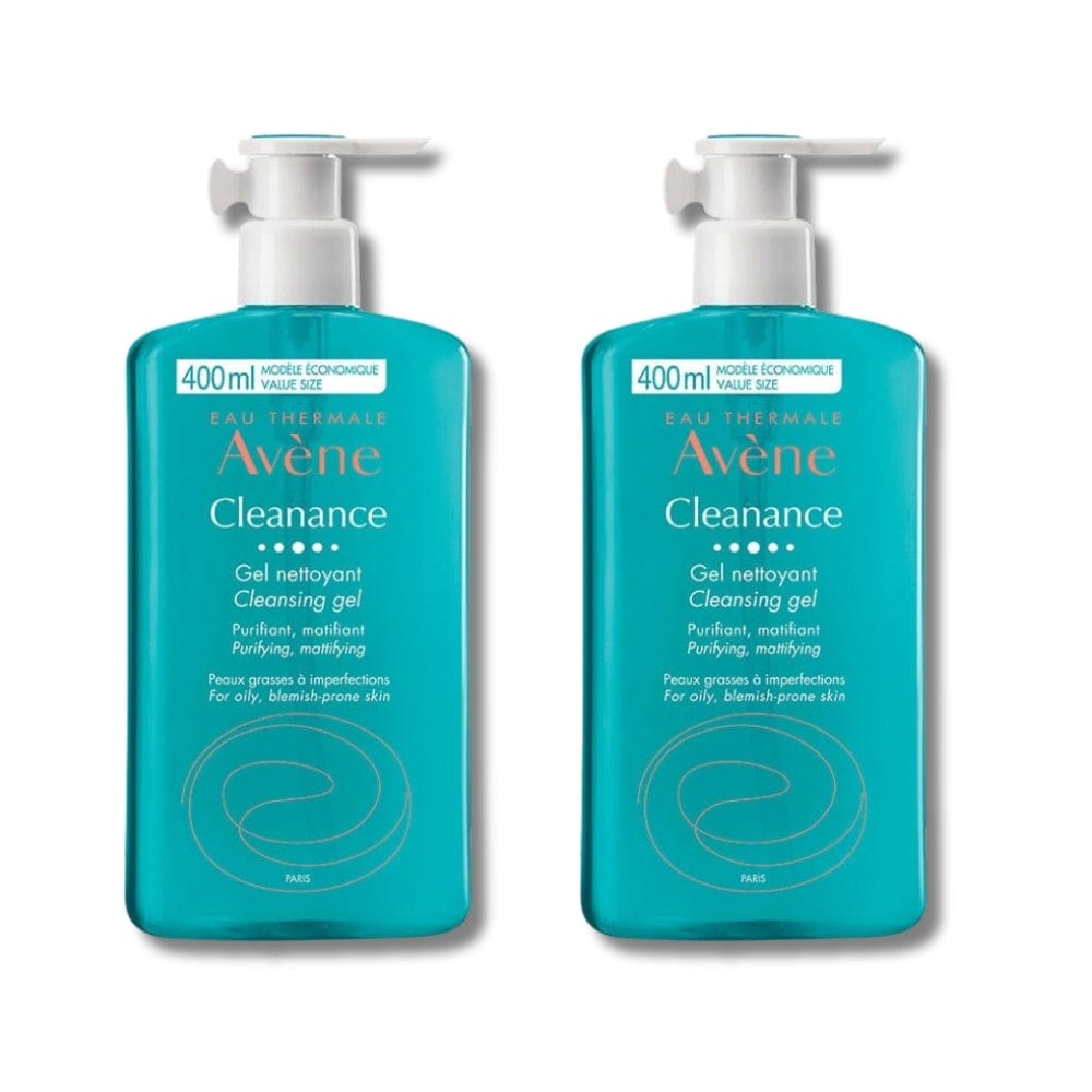 Avene Cleanance Face and Body Cleansing Gel 400 ml -2 Pack 715936239706