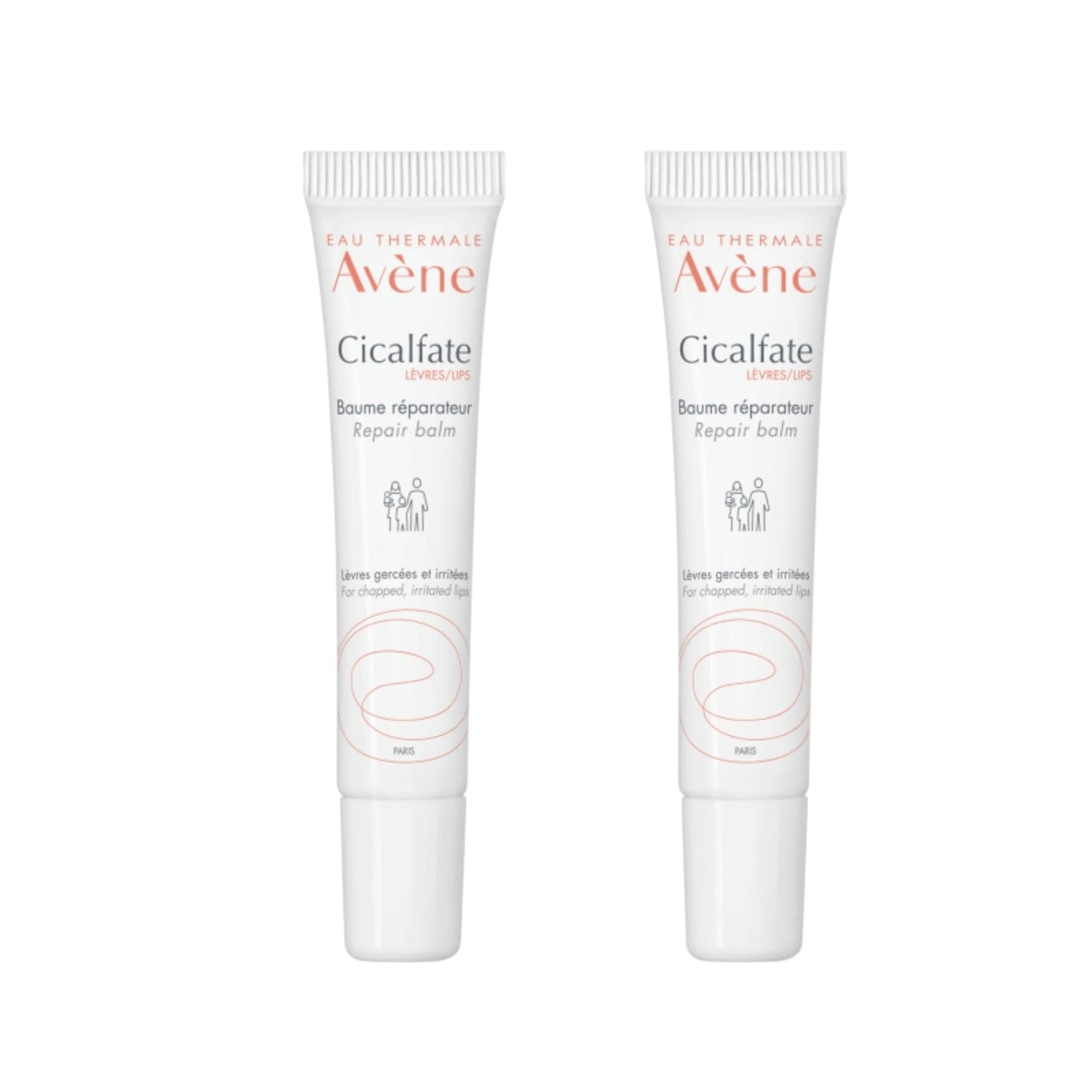 Avene Cicalfate Baume Levres 10 ml -2 Pack 715936237818