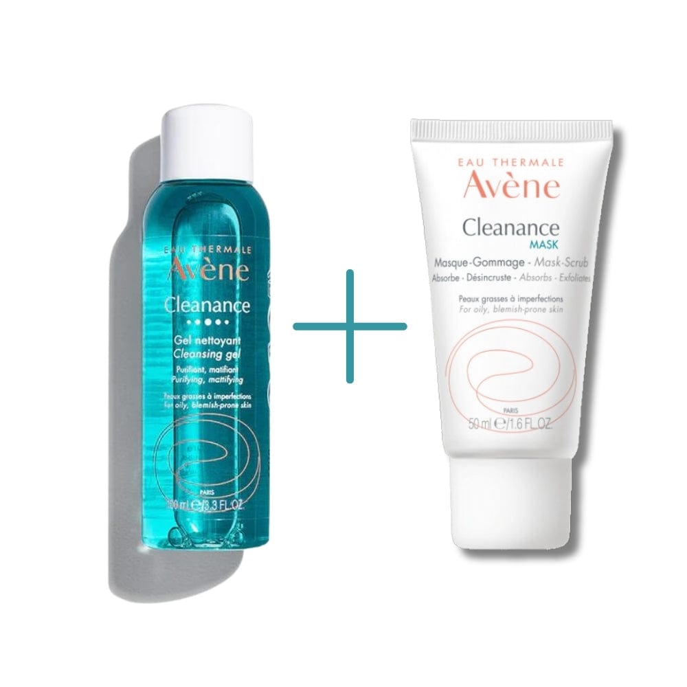 Avene Cleanance Mask Exfoliating Clay Mask 50ml & Cleanance Cleansing Gel 100 ml 715936237245