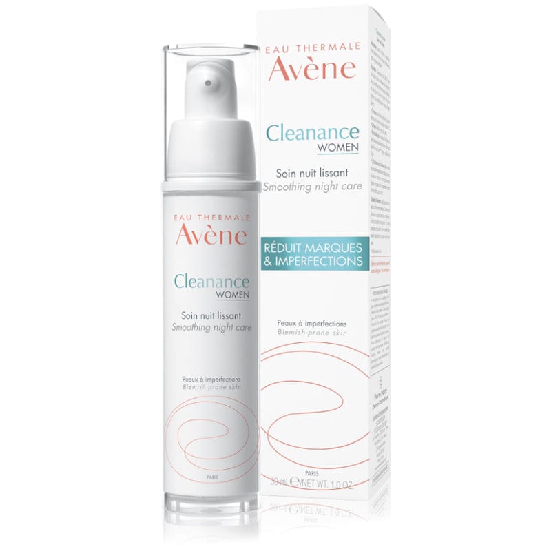 Avene Cleanance Woman Night Care Cream for Irregular Skin 30 ml 3282770205589