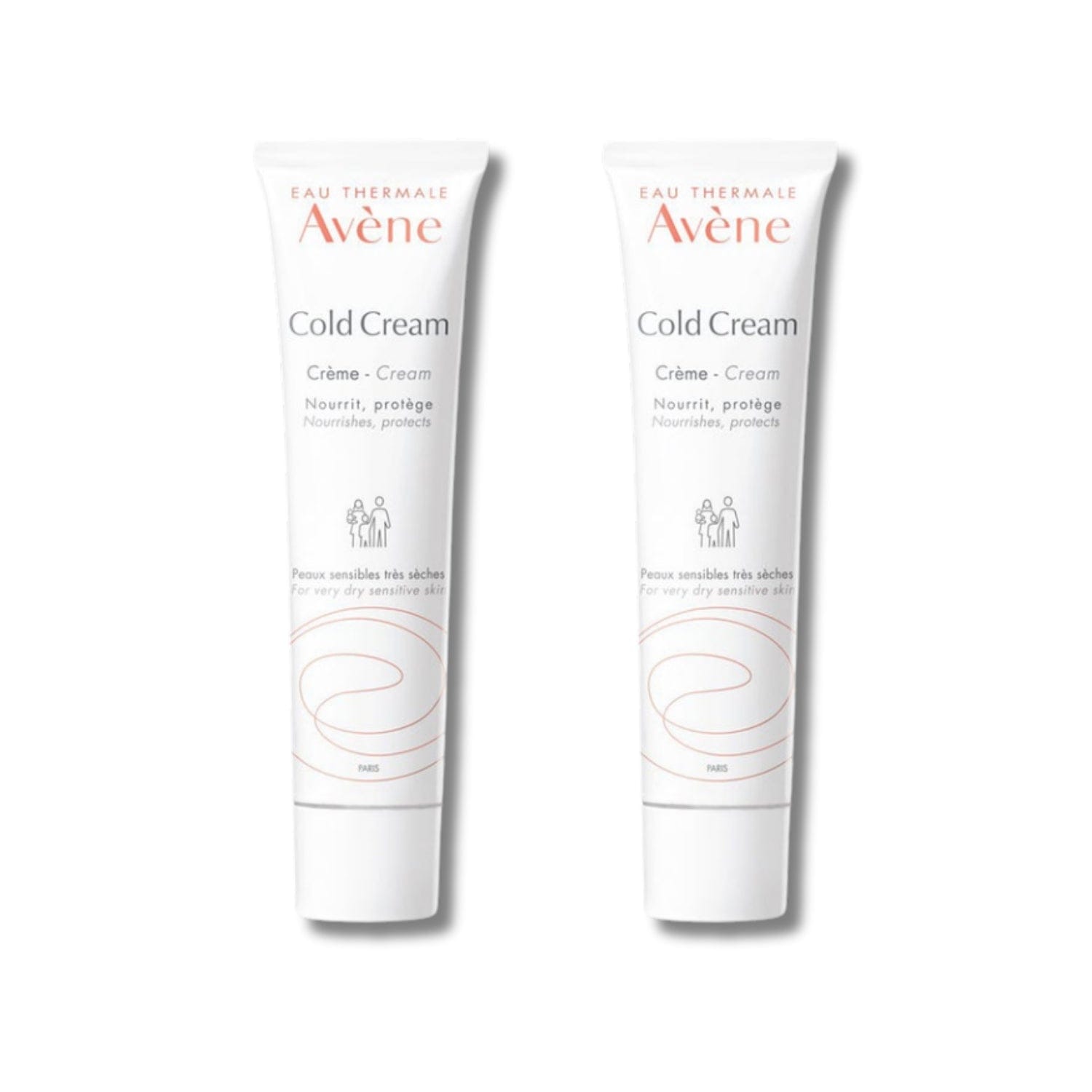 Avene Cold Moisturizing Cream 40 ml -2 Pack 715936237832