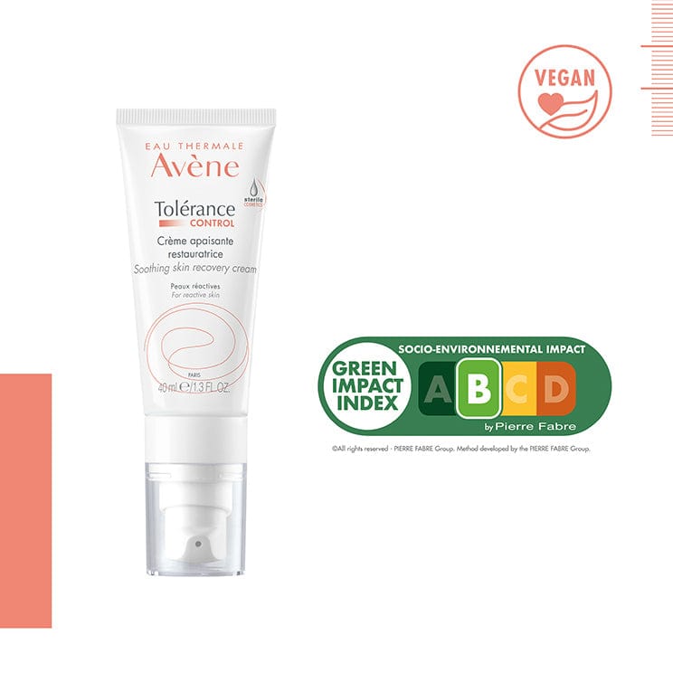 Avene Tolerance Control Soothing Skin Recovery Cream 40 ml -2 Pack 715936230123