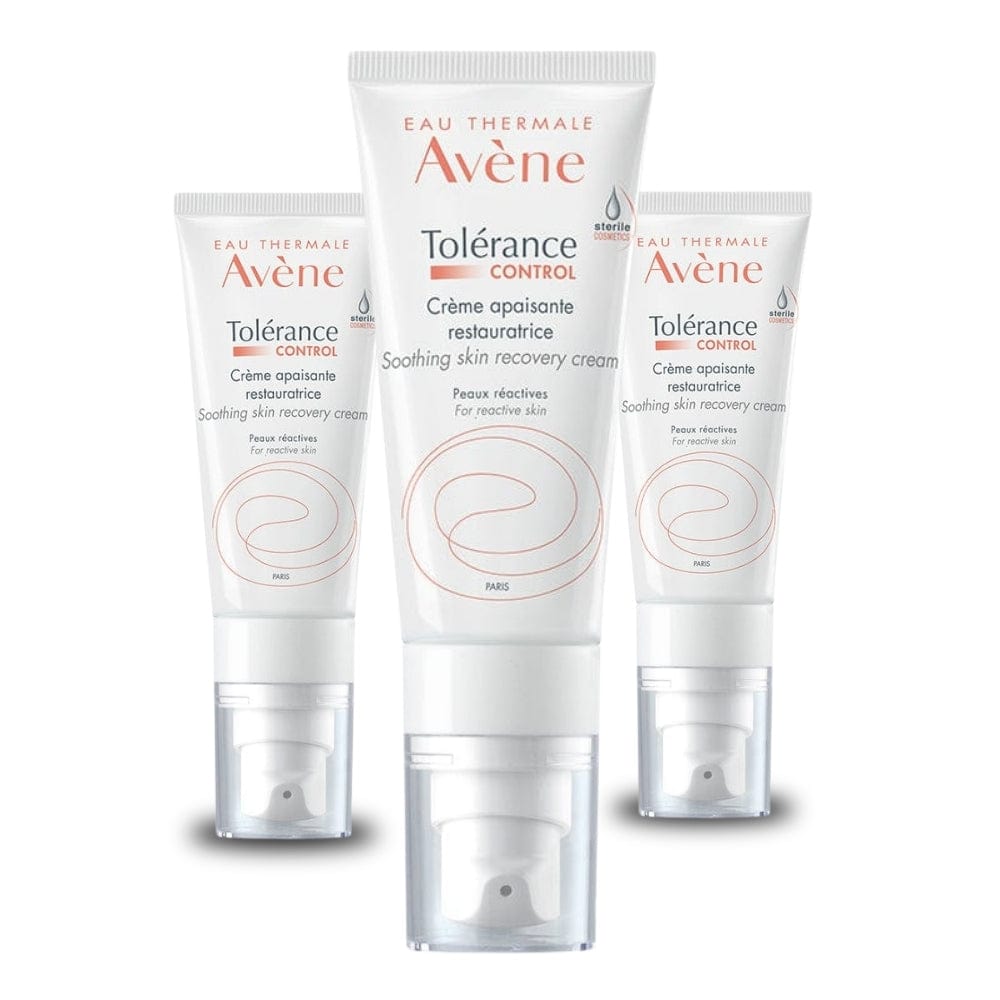 Avene Tolerance Control Soothing Skin Recovery Cream 40 ml -3 Pack 715936230130