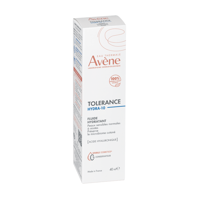 Avene Tolerance Hydra-10 Hydrating Fluid Cream 40 ML -2 Pack 715936239454