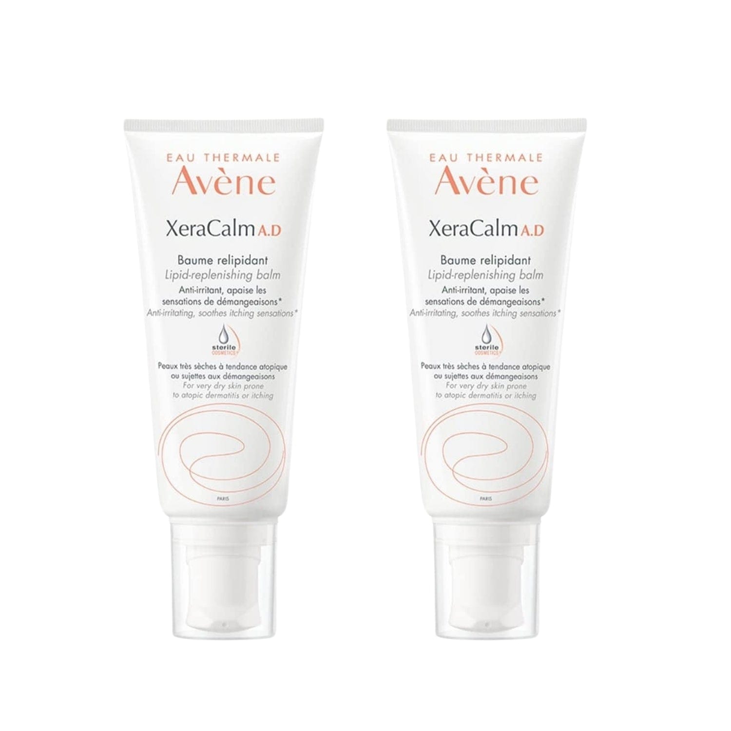 Avene XeraCalm A.D  Lipid Replenishing Moisturizer Balm 200 ml -2 Pack 715936237948