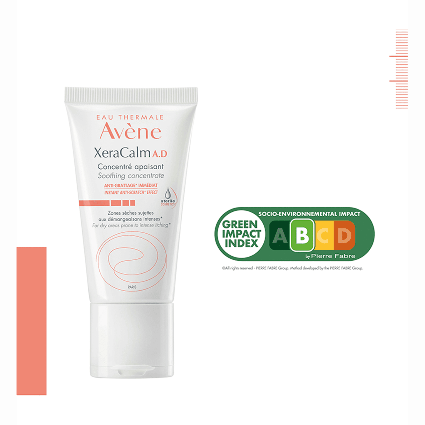 Avene XeraCalm AD Soothing Concentrate 50 ML Moisturizing Cream 3282770114201