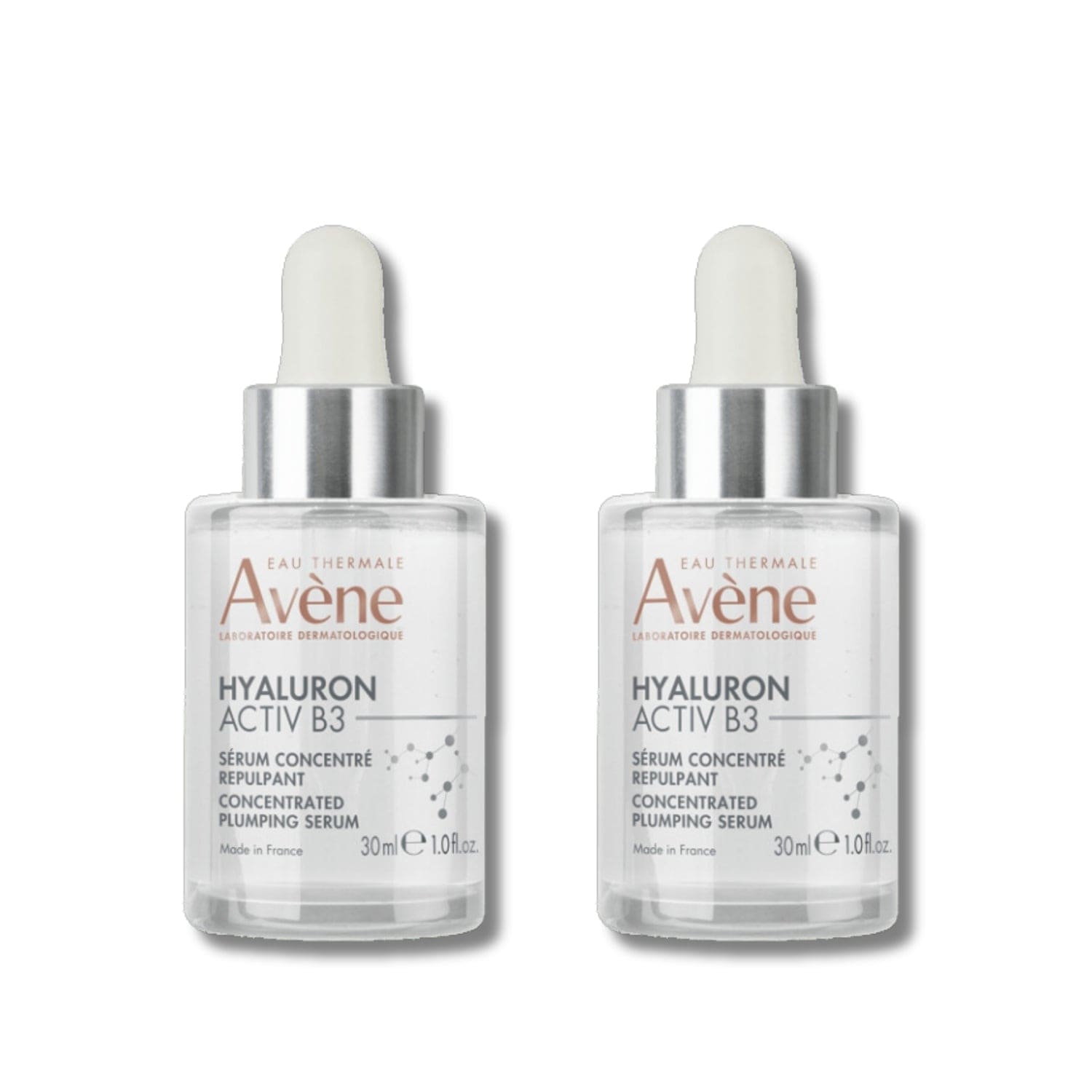 Avene Hyaluron Activ B3 Plumping Concentrated Serum 30 ml -2 Pack 715936237856