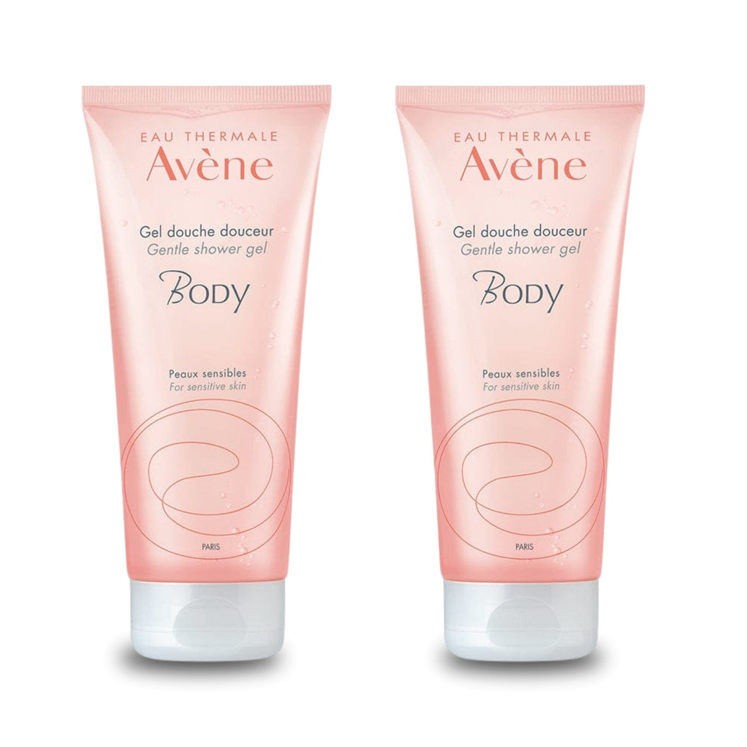 Avene Body Peel Shower Gel for Sensitive Skin 200 ml -2  Pack 715936238037