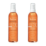 Avene Huile Solaire Sun Care Oil Spf 30 200 ML Tanning Oil -2 Pack 715936230048