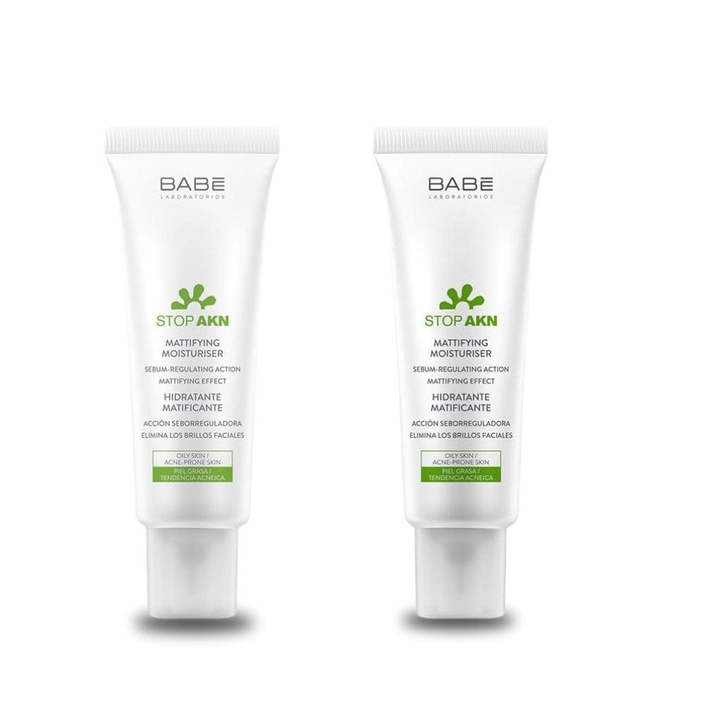 Babe Stop Akn Mattifying Moisturising Cream 50 ml -2 Pack 715936239430