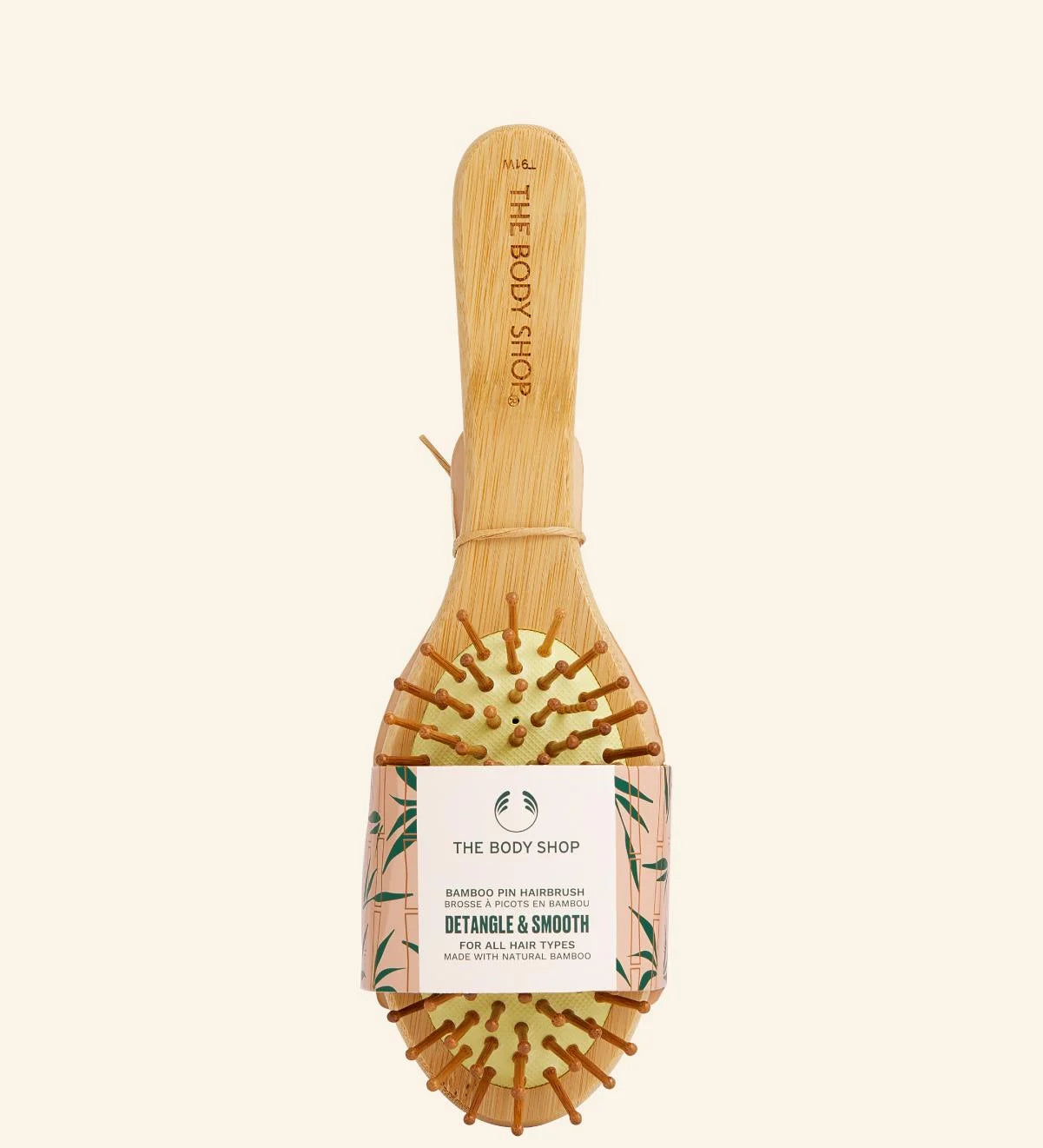 The Body Shop Bamboo Toothed Hair Brush - Chivela