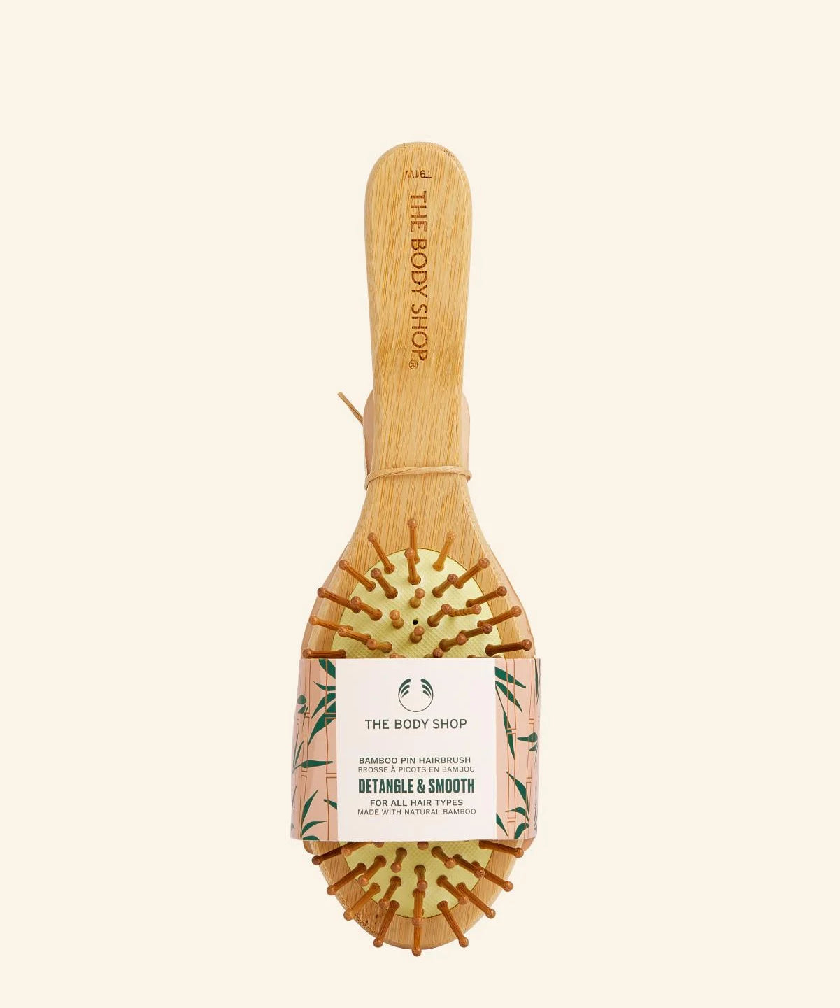 The Body Shop Bamboo Toothed Hair Brush - Chivela