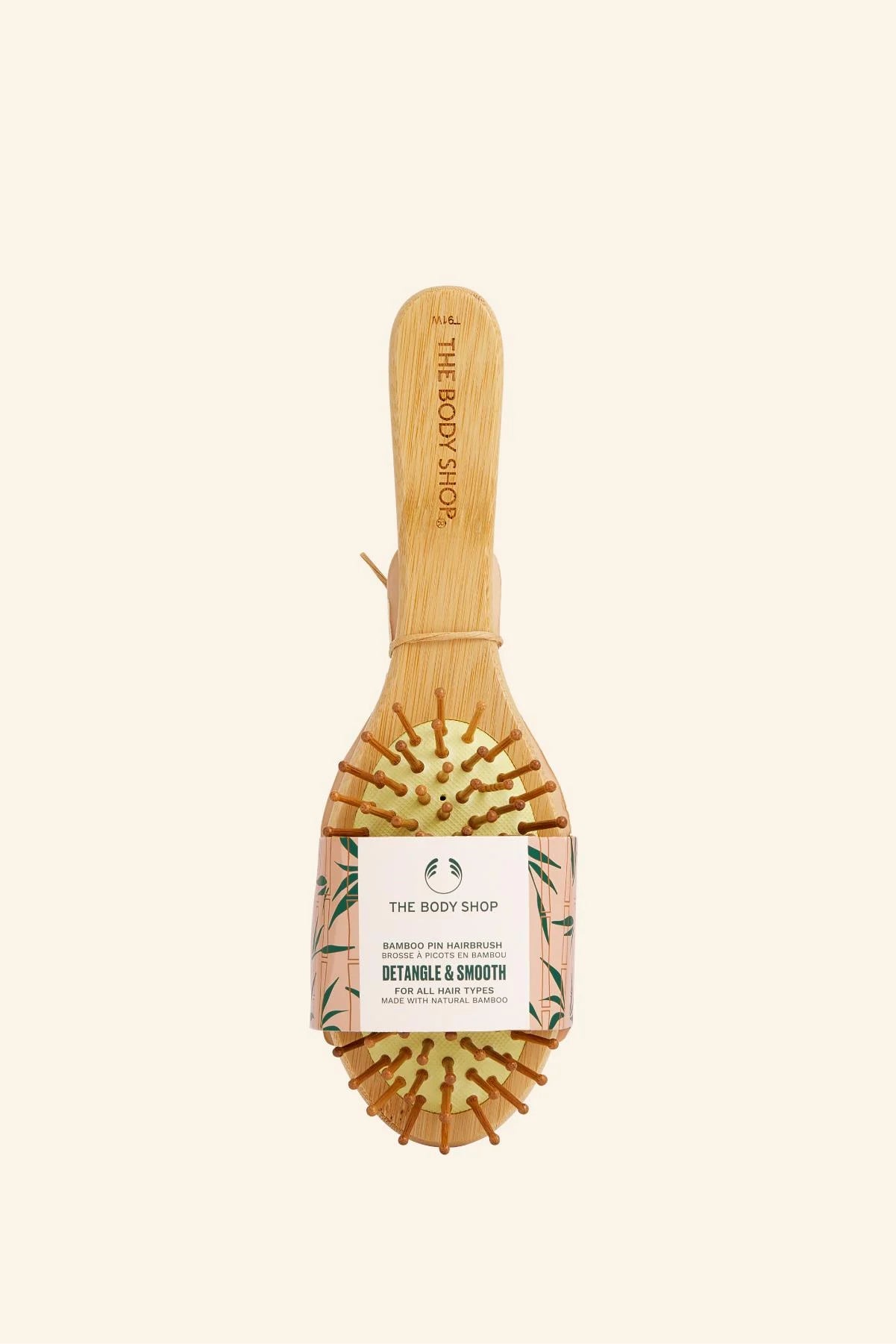 The Body Shop Bamboo Toothed Hair Brush - Chivela