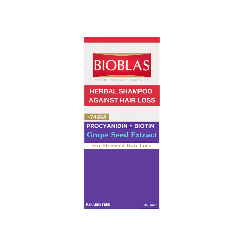 Bioblas Procyanidin & Biotin for Stress Hair Loss Shampoo 360ml 8697432096187