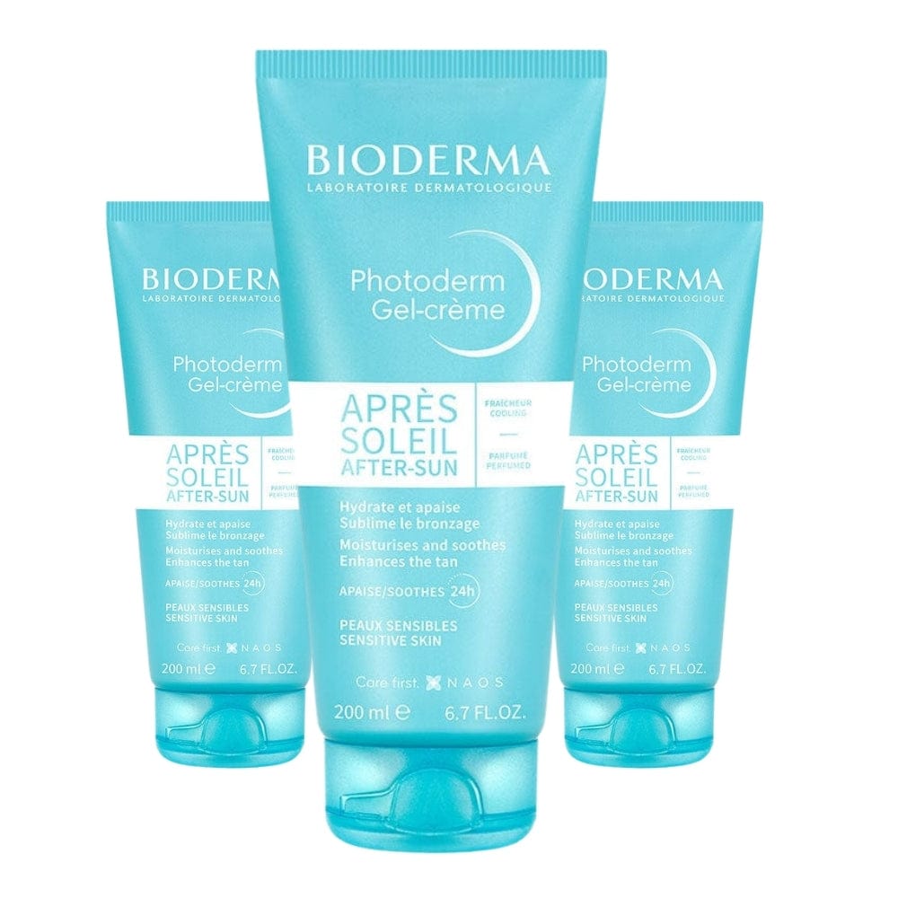 Bioderma Photoderm After Sun Gel Cream 200 ml -3 Pack 715936230253