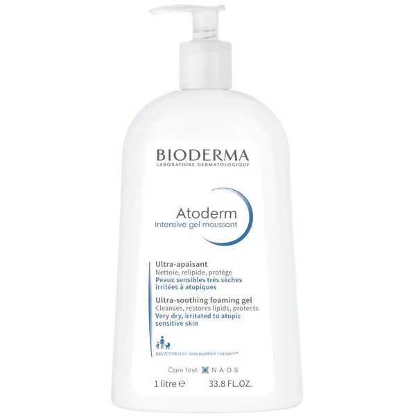 Bioderma Atoderm Intensive Soothing Cleansing Gel 1000ml 3401560912807