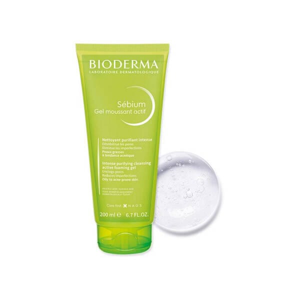 Bioderma Sebium Active Intensive Purifying Cleansing Gel 200ml 3701129803400