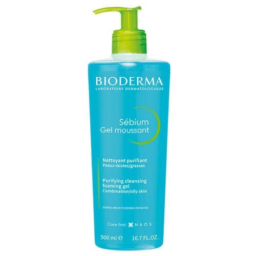 Bioderma Sebium Foaming Skin Cleansing Gel 500 ml 3401399277092