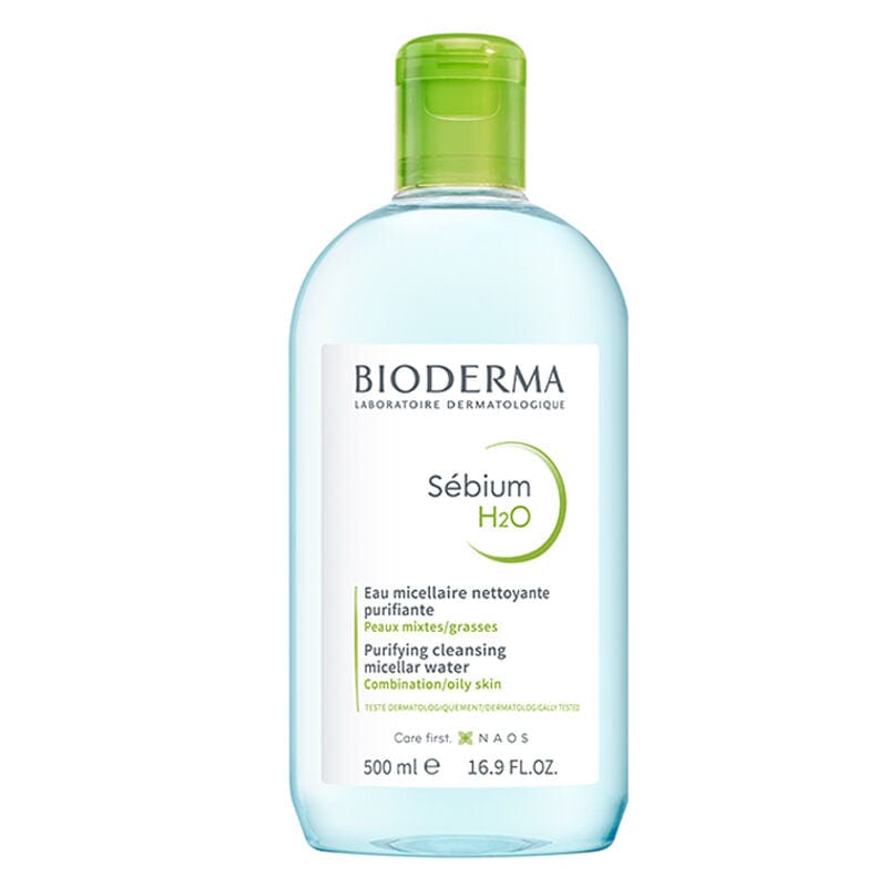 Bioderma Sebium H2O Face and Makeup Cleansing Water 500 ml 3401575645851