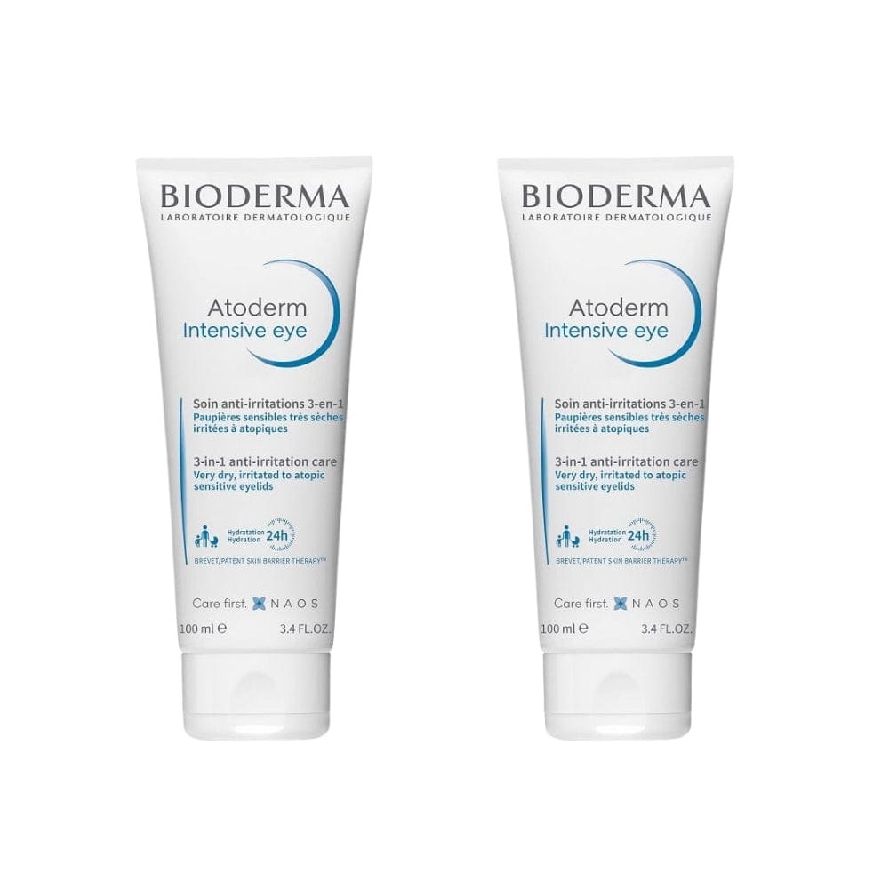 Bioderma Atoderm Intensive Eye Contour Cream 100 ml -2 Pack 715936230161