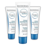 Bioderma Atoderm Nutrition Nourishing Face Cream 40 ml -3 Pack 715936239263