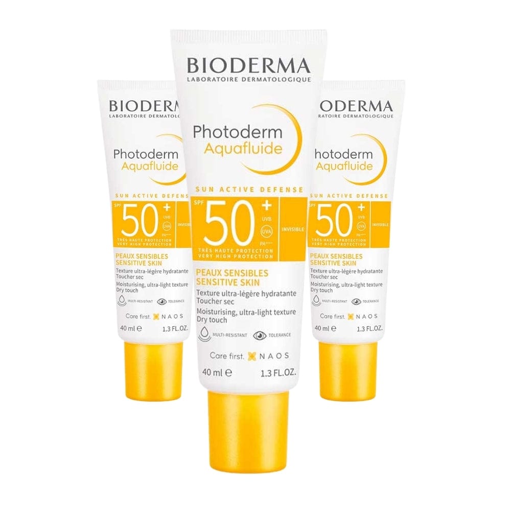 Bioderma Photoderm Aquafluide SPF50+ 40ml -3 Pack 715936230277