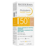 Bioderma Photoderm Nude Touch SPF50+ Light 40 ml -2 Pack 715936230383