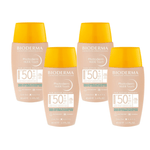 Bioderma Photoderm Nude Touch SPF50+ Very Light 40 ml 4 Pack 715936231663