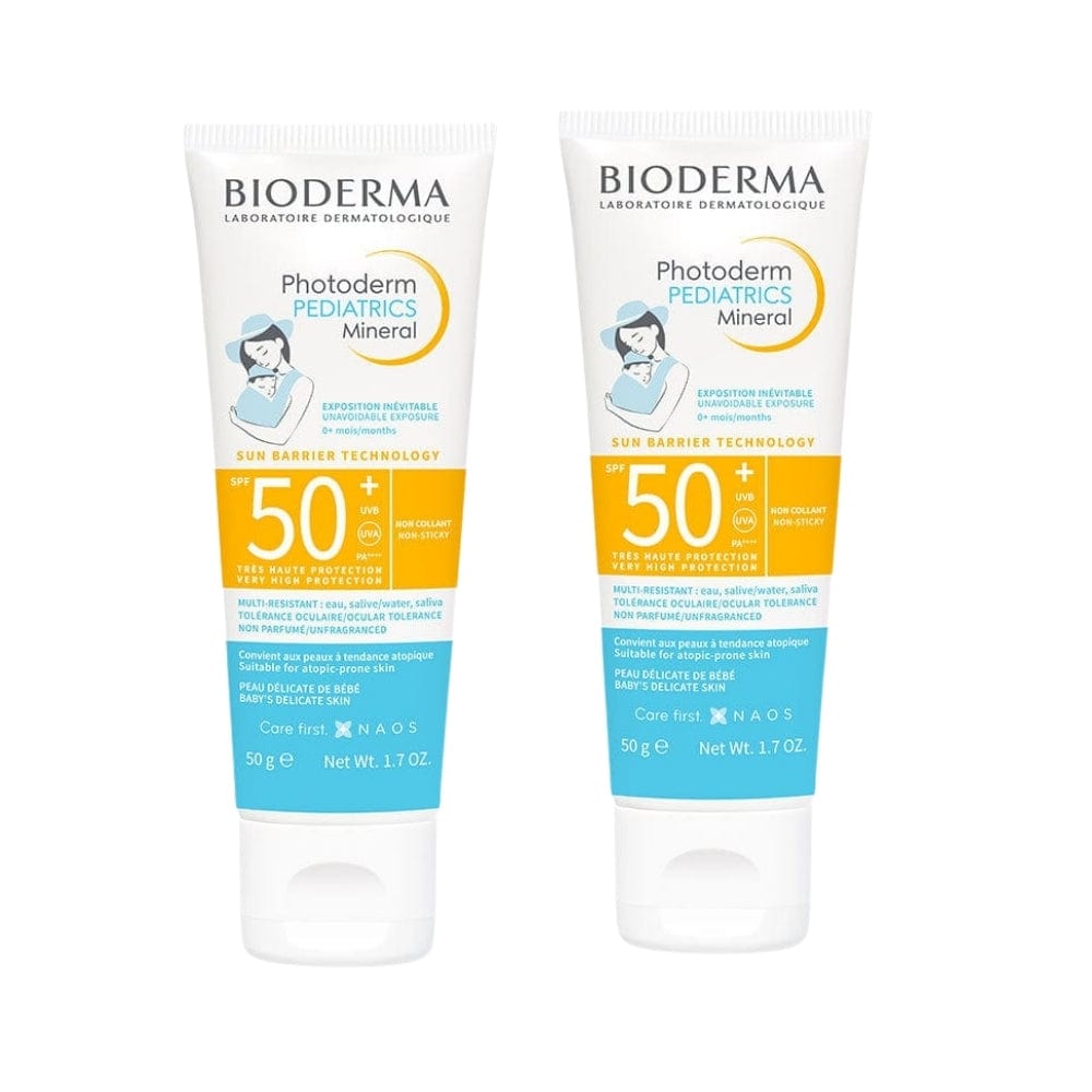 Bioderma Photoderm Pediatrics Mineral SPF50+ 50 ml -2 Pack 715936230406