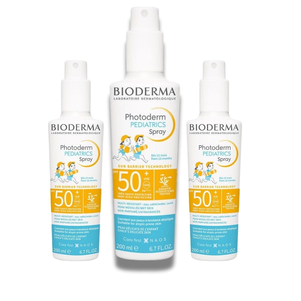 Bioderma Photoderm Pediatrics Spray SPF50+ 200 ml -3 Pack 715936230437