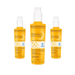 Bioderma Photoderm Spray SPF50+ Sunscreen 200ml 3 Pack 715936231694