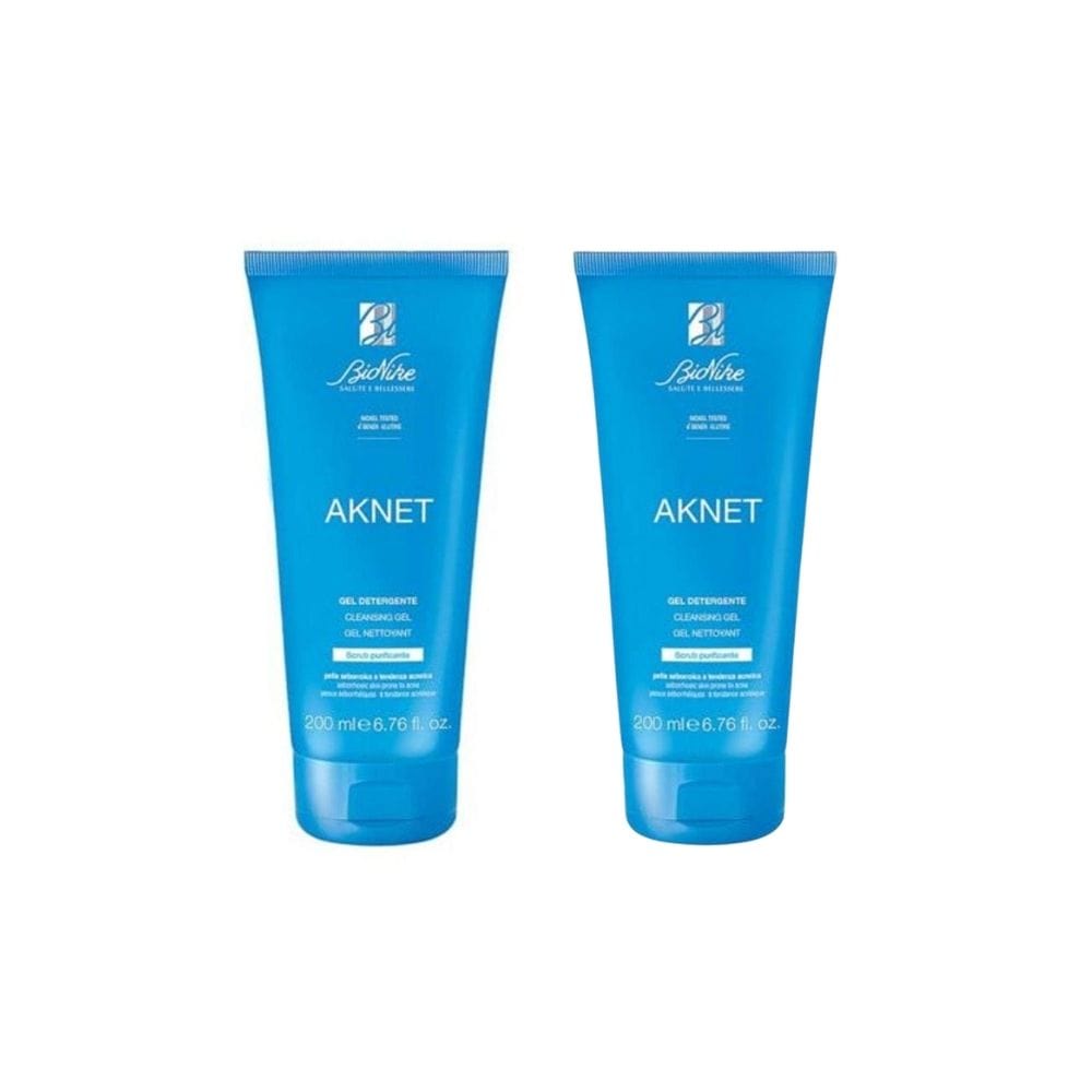 BioNike Aknet Purifying Cleansing Gel 200 ml 2 Pack 715936232516