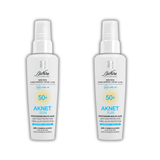 Bionike Aknet Sun Sunscreen Cream Gel Spf50+ 50 ml -2 Pack 715936233667