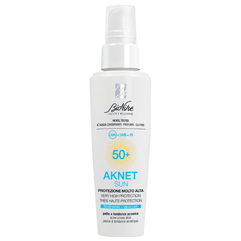 Bionike Aknet Sun Sunscreen Cream Gel Spf50+ 50 ml 8029041229012