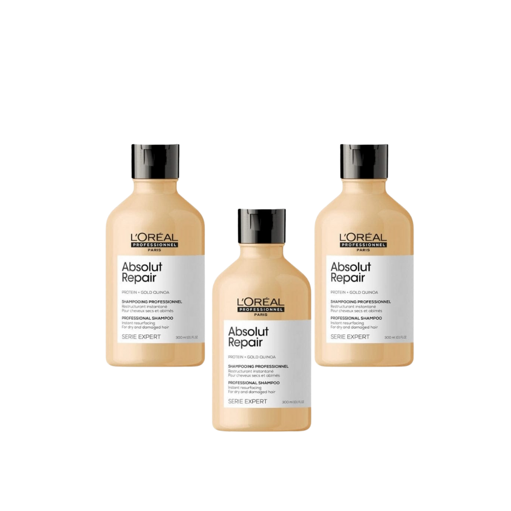 Loreal Professionnel Paris Serie Expert Absolut Repair Shampoo 300 ml 3 Pack - Chivela