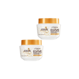 Loreal Elseve Extraordinary Oil Coconut Hair Mask 300 ml 2 Pack - Chivela